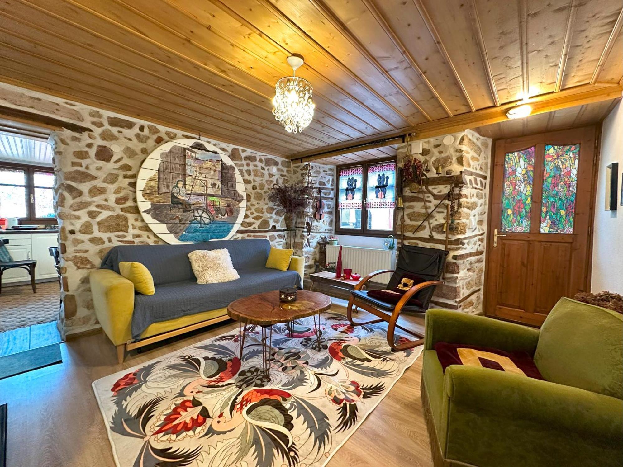 Villa Renovated Old Manor House With Yard Arnea Exterior foto